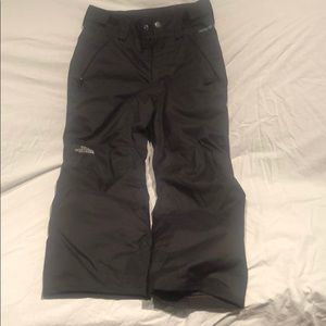 The North Face boys 7/8 snow pants - LIKE NEW